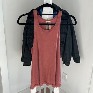 Free People Mauve Tank Top size S